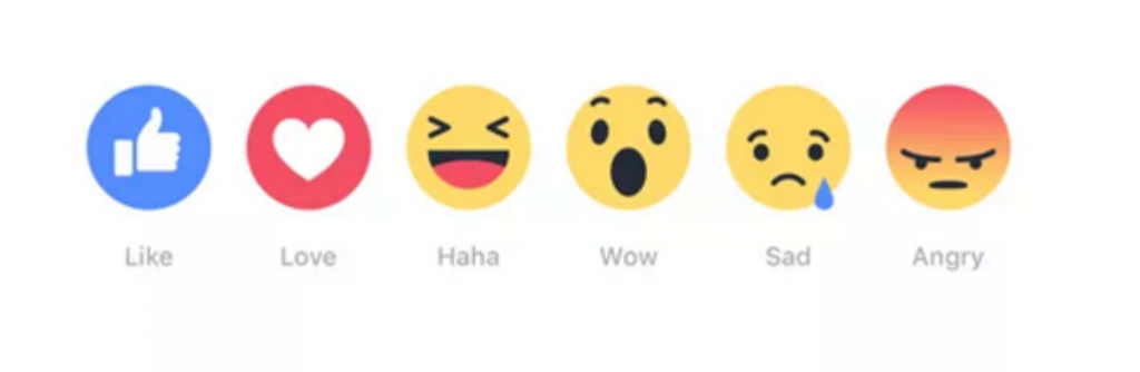 facebook reaction